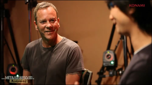 Kiefer Sutherland s’est amusé en travaillant sur Metal Gear Solid V