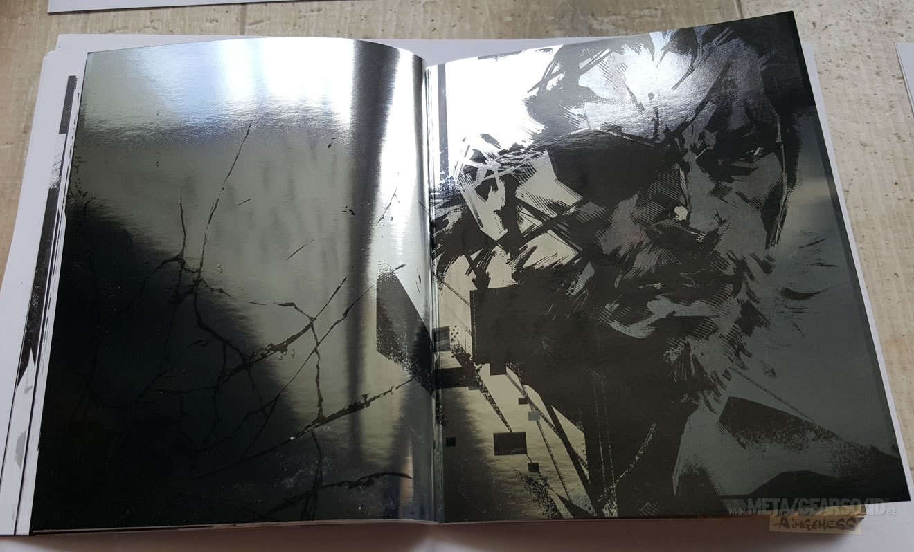 Des images de l'artbook du collector japonais de Metal Gear Solid V : The Phantom Pain