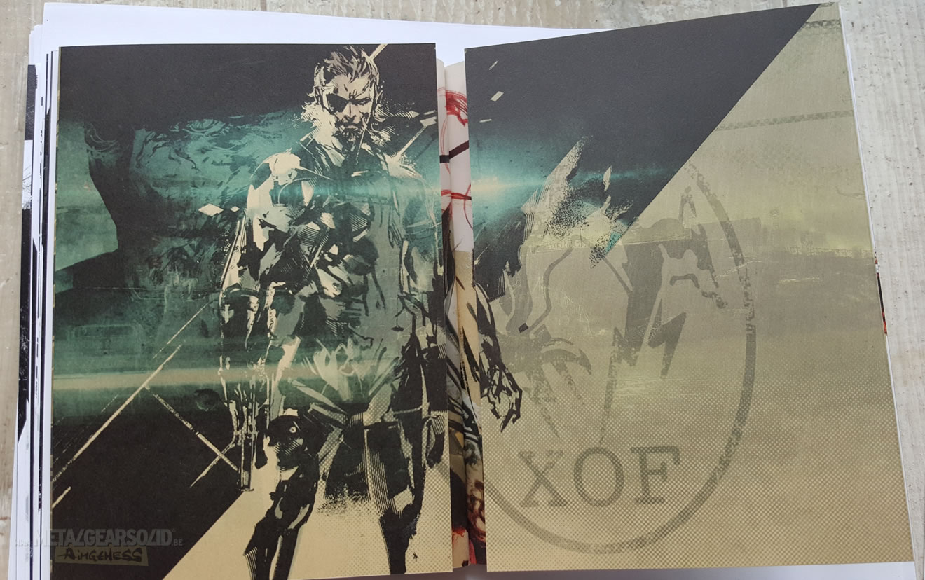 Des images de l'artbook du collector japonais de Metal Gear Solid V : The Phantom Pain