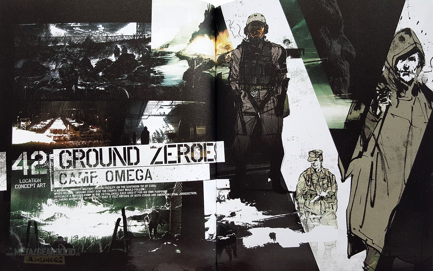 Des images de l'artbook du collector japonais de Metal Gear Solid V : The Phantom Pain