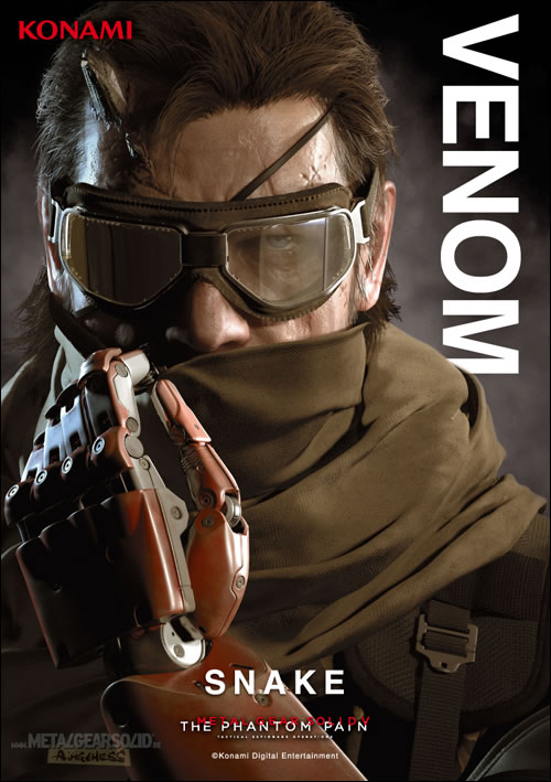 De nouveaux artworks de MGSV : The Phantom Pain en HD