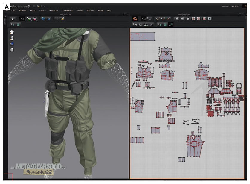 Un making of de Metal Gear Solid V : The Phantom Pain dans le magazine CGWorld