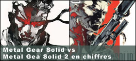 Dossier - Metal Gear Solid vs Metal Gea Solid 2 en chiffres