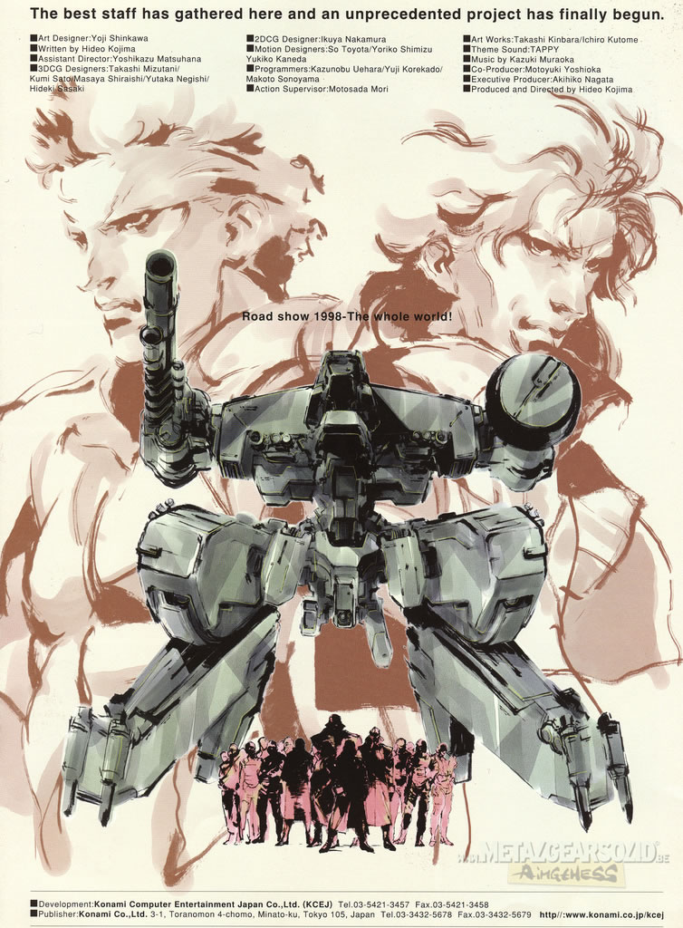 Metal Gear Solid en images indites