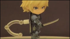 Quelques photos de la figurine Nendoroid de Raiden et un artwork de Yoji Shinkawa