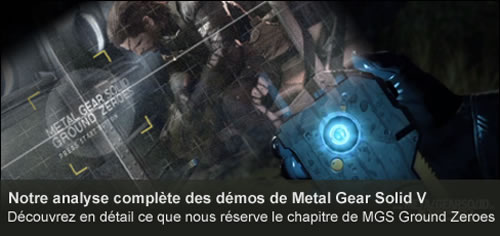 Metal Gear Solid V : Analyse des dmos de Metal Gear Solid Ground Zeroes (TGS 2013)