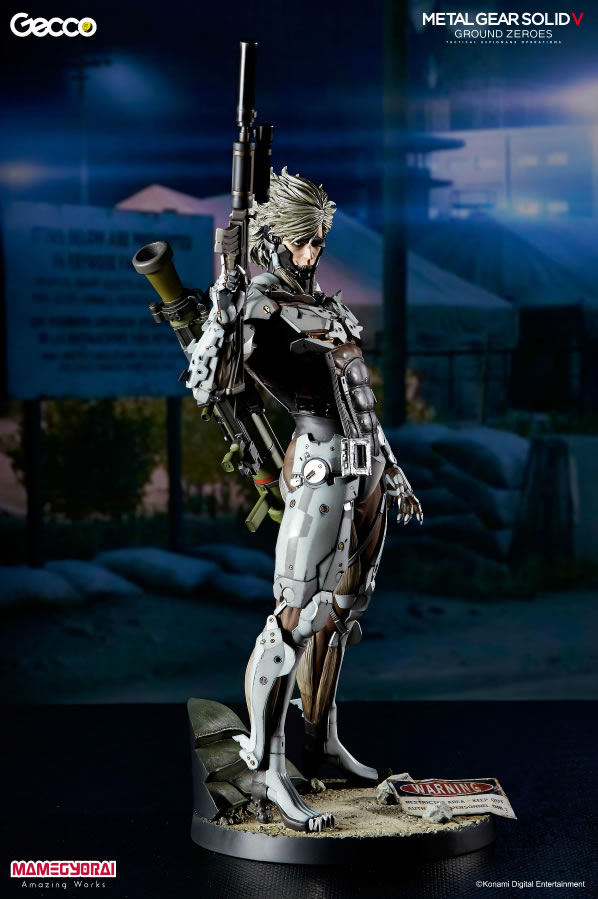 Une nouvelle statuette Gecco de Raiden inspire de Metal Gear Solid V : Ground Zeroes