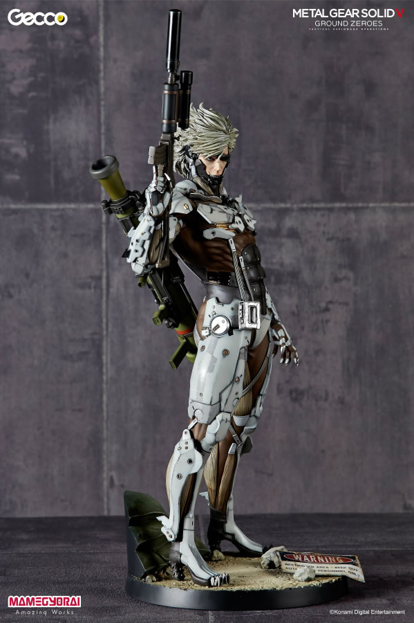 Une nouvelle statuette Gecco de Raiden inspire de Metal Gear Solid V : Ground Zeroes