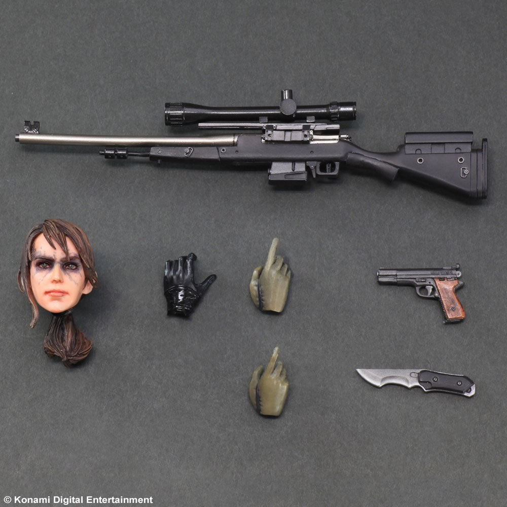 Un prix et une date pour la figurine Play Arts Kai de Quiet