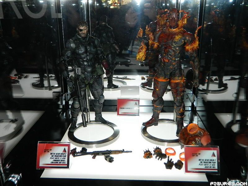 Les figurines dOcelot, Punished Snake et du dmon en feu montrent leur pomme  New York