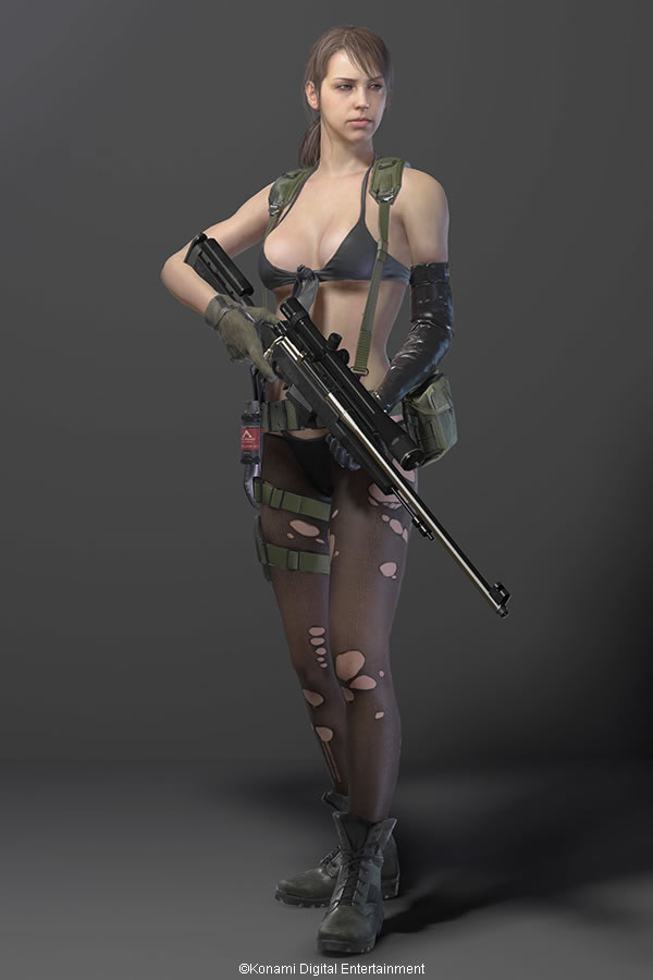 Metal Gear Solid V : The Phantom Pain - Quiet se dvoile en images et en vido