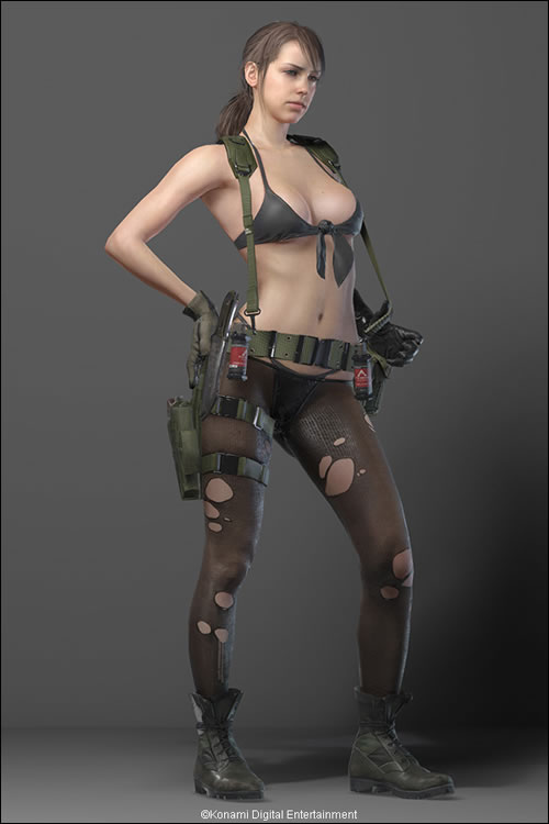 Metal Gear Solid V : The Phantom Pain - Quiet se dvoile en images et vido