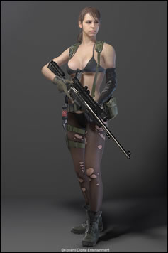 Metal Gear Solid V : The Phantom Pain - Quiet se dvoile en images et vido