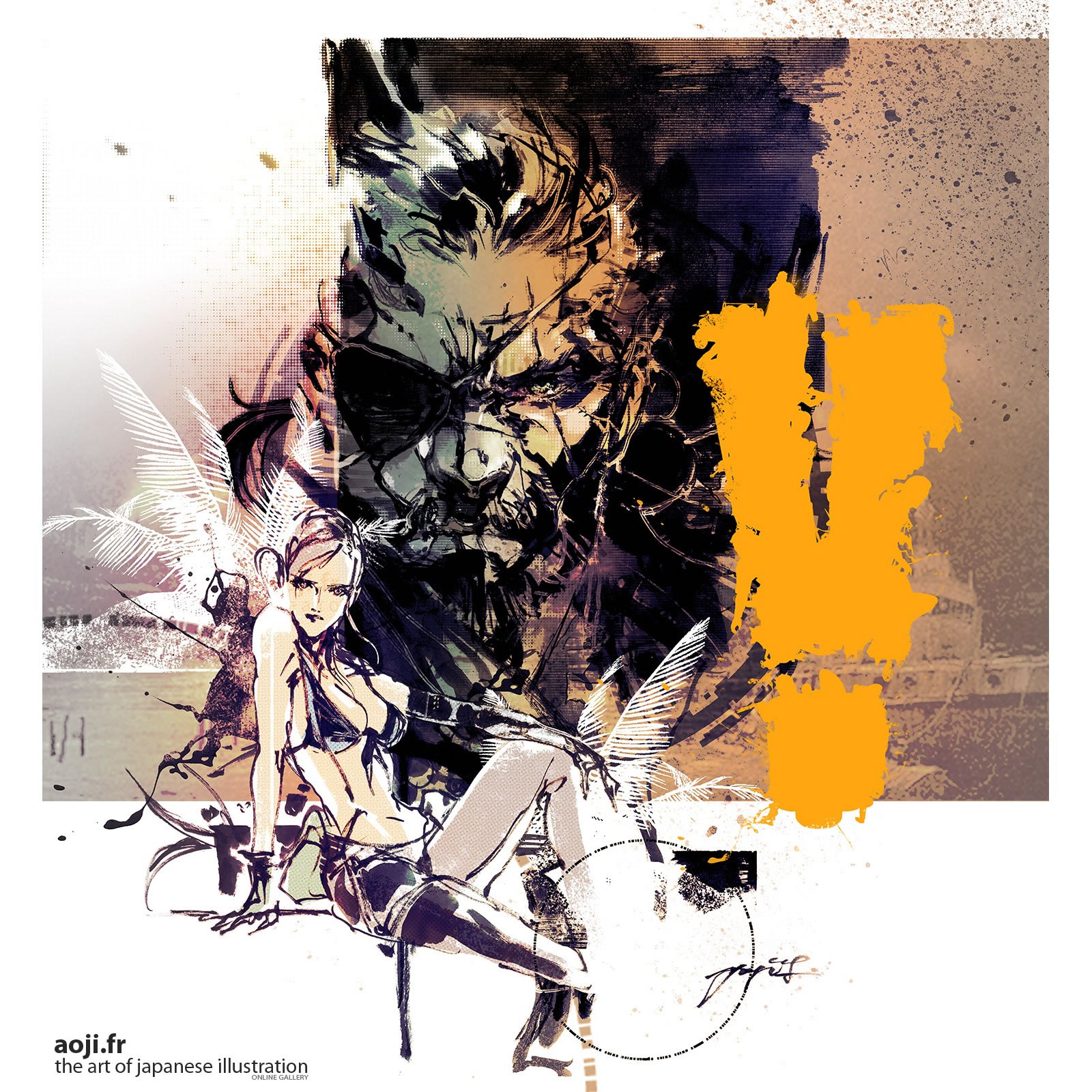 Une collection de tableaux consacre aux artworks de Yoji Shinkawa