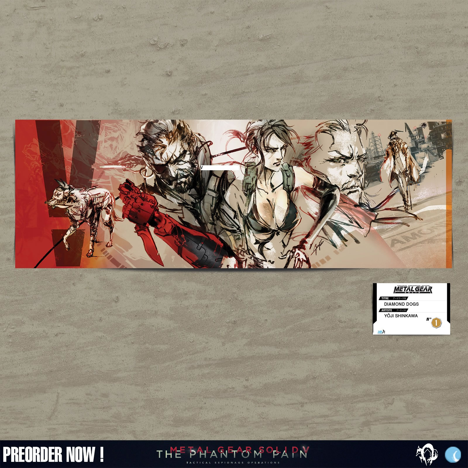 Une collection de tableaux consacre aux artworks de Yoji Shinkawa