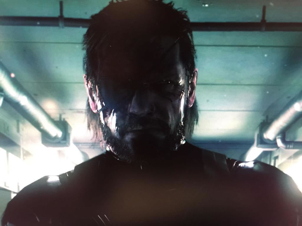 Big Boss apparat en photo pour un futur trailer de lancement de MGSV The Phantom Pain