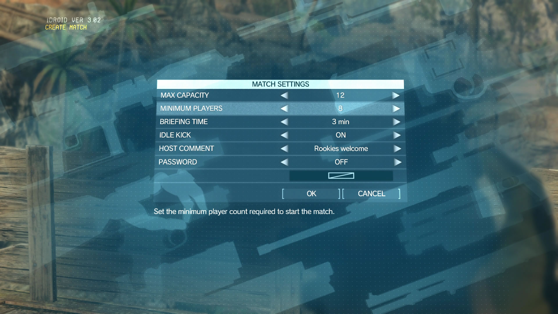 Des dtails sur les MJ de Metal Gear Online et les nouvelles options de match  venir