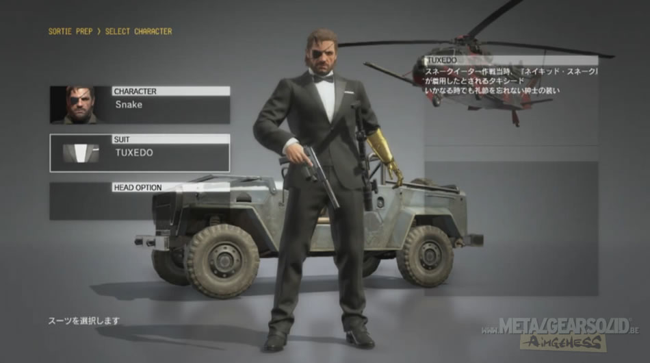 De nouvelles tenues annonces pour Metal Gear Solid V : The Phantom Pain en DLC