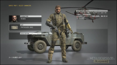 De nouvelles tenues annonces pour Metal Gear Solid V : The Phantom Pain en DLC