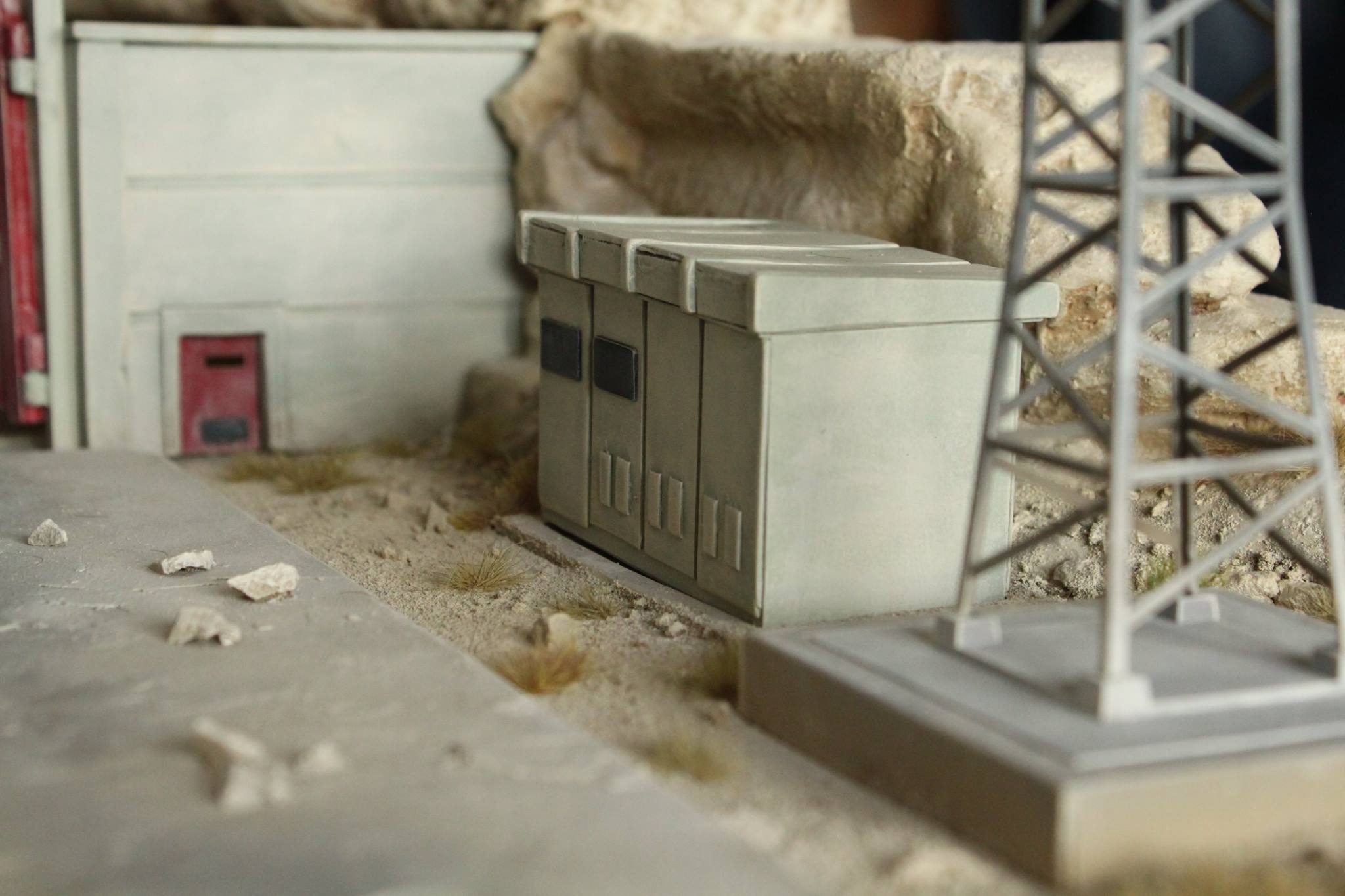 Un diorama poustouflant avec le Metal Gear Sahelanthropus