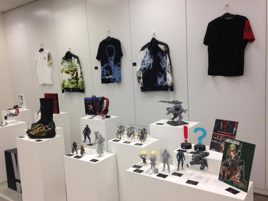 Une multitude de goodies prsents lors du Boot Camp de MGSV The Phantom Pain