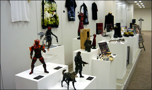 Une multitude de goodies prsents lors du Boot Camp de MGSV The Phantom Pain