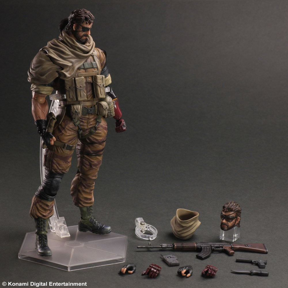 Metal Gear Solid V : Deux nouvelles versions pour la figurine de Venom Snake