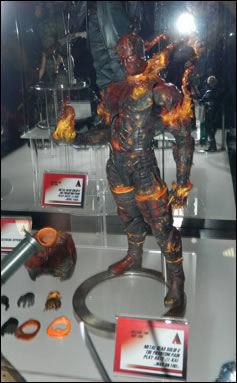 Metal Gear Solid V The Phantom Pain : Le dmon en flamme se dvoile davantage... en figurine !