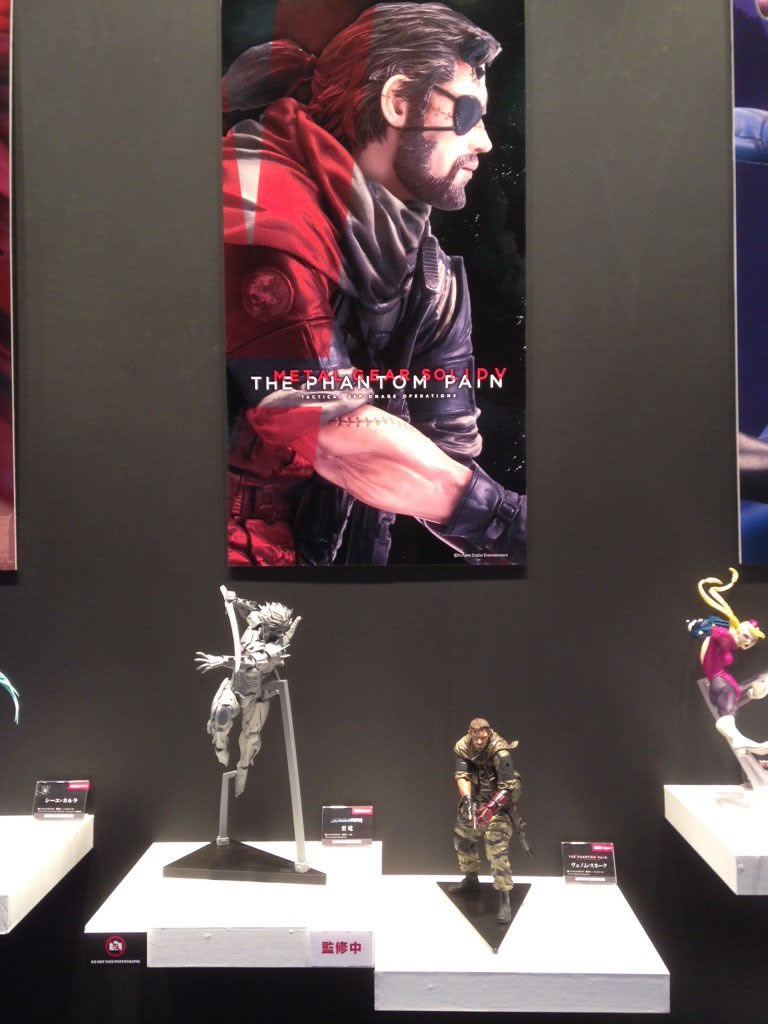 La statuette Gecco de Quiet et la figurine Figma du soldat Gurlukovich dvoiles au Wonder Festival