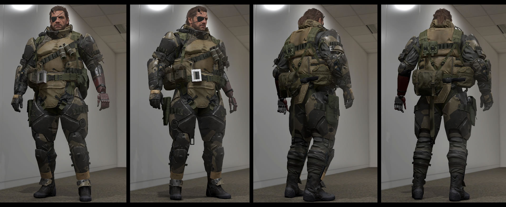 Des concept arts de Metal Gear Solid V : The Phantom Pain et de Metal Gear Online 3