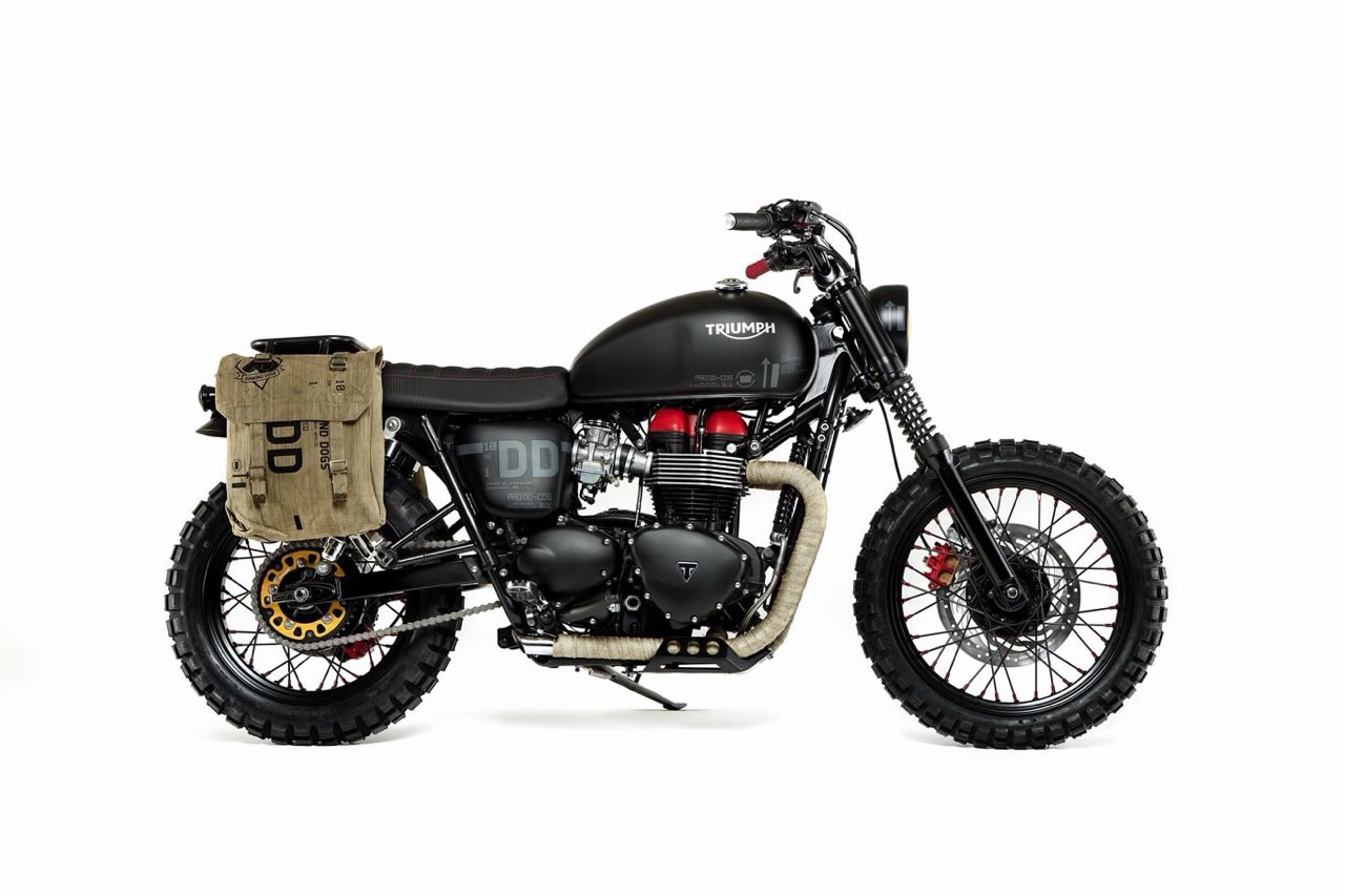 La Triumph Bonneville VTB.1 de Venom Snake en images