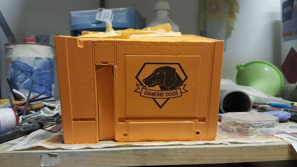 Metal Gear Solid V : The Phantom Pain - Un magnifique diorama de la Mother Base des Diamond Dogs