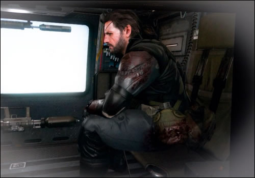 MGSV : Sans bandage, Snake arbore sa corne, et Ocelot compte ses voix