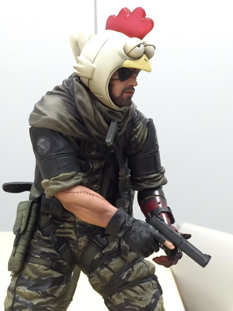 Metal Gear Solid V : The Phantom Pain - Les figurines Nendoroid et Union Creativel de Venom Snake prennent des couleurs
