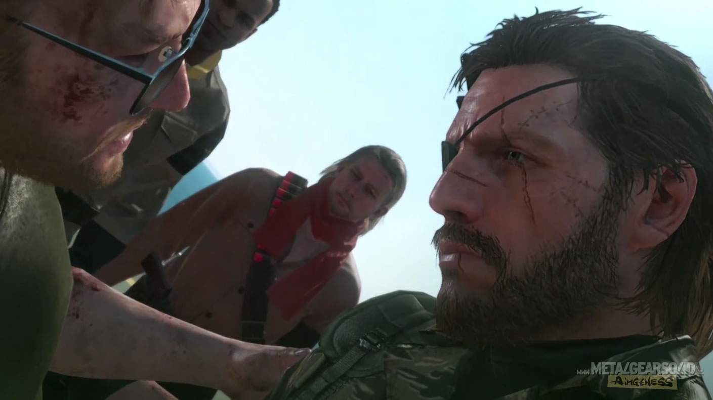 Une vido promotionnelle de MGSV The Phantom Pain avec plein de cendres et de gentillesse