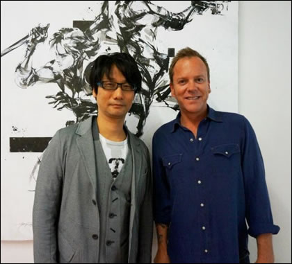 Mo-Cap pour MGSV, Hideo Kojima à LA et Kiefer Sutherland chez KojiPro