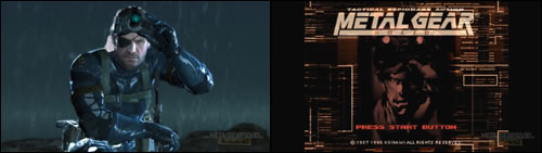 La scène de Quiet est un hommage à Solid Snake et à Raiden
