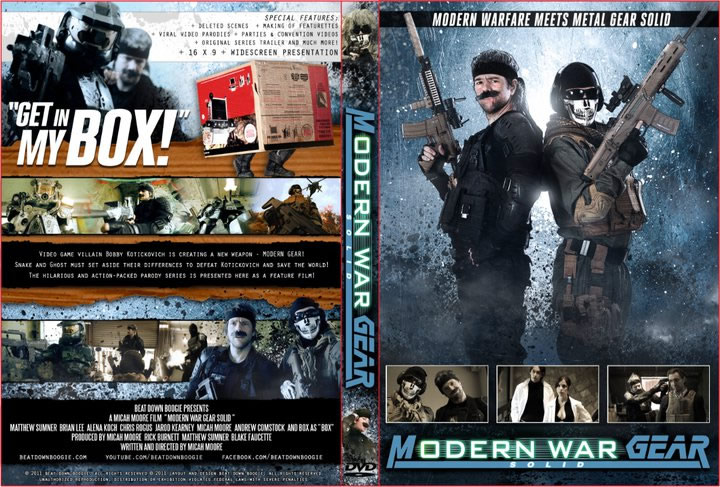 Modern War Gear Solid en DVD