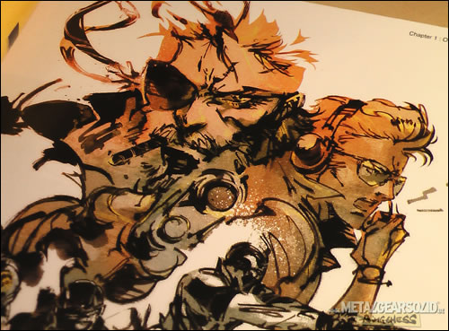 Metal Gear Solid Official Art Work  Yoji Shinkawa Artbook 1