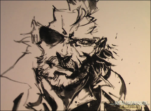 Metal Gear Solid Official Art Work  Yoji Shinkawa Artbook 1