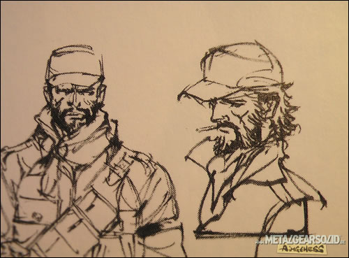Metal Gear Solid Official Art Work  Yoji Shinkawa Artbook 1