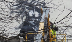 Metal Gear Rising Revengeance Raiden fait le mur  Liverpool