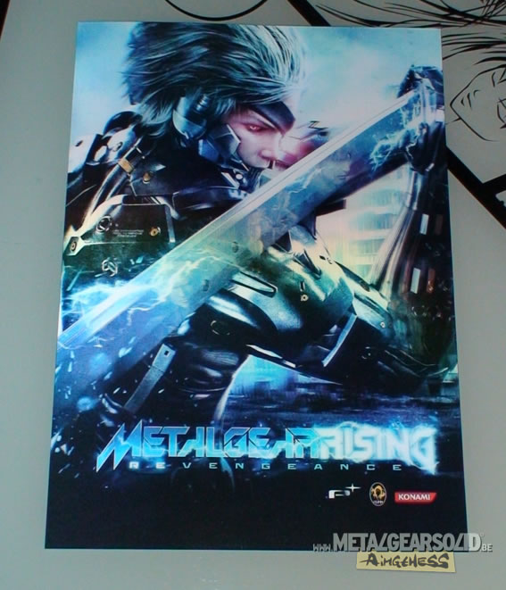 Goodies Metal Gear Rising Revengeance au Paris Games Week 2012