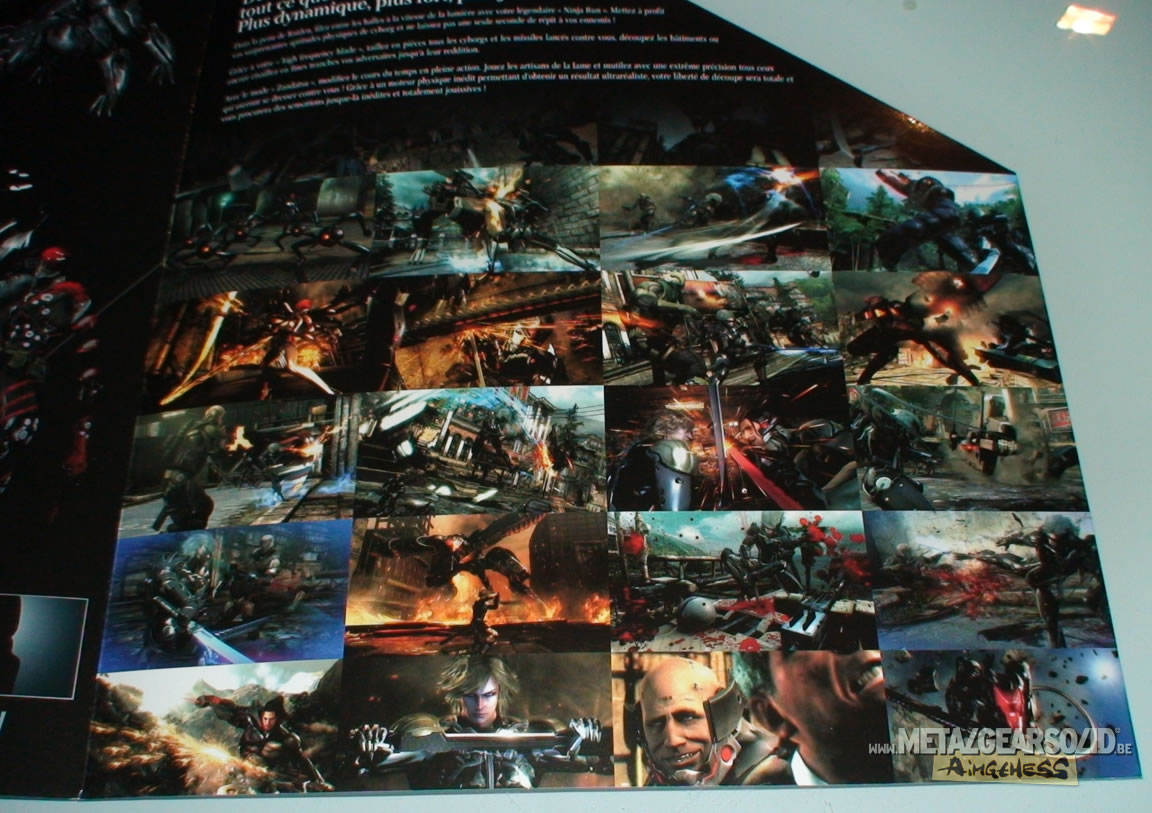 Goodies Metal Gear Rising Revengeance au Paris Games Week 2012