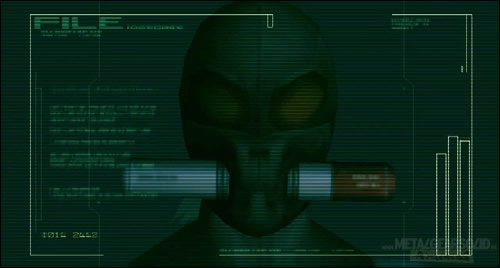 Raiden dans son Skull Suit MGS2