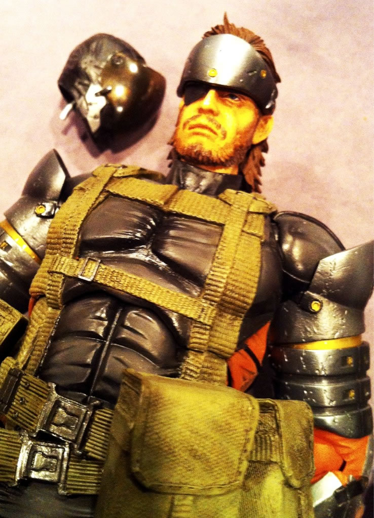 Snake et Kaz en figurines Metal Gear Solid