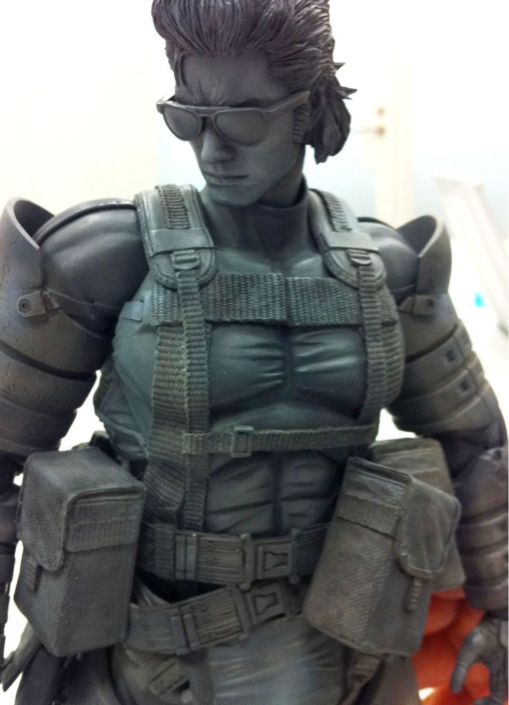 Snake et Kaz en figurines Metal Gear Solid