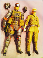 Snake et Kaz en figurine Metal Gear Solid