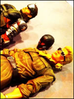 Snake et Kaz en figurine Metal Gear Solid