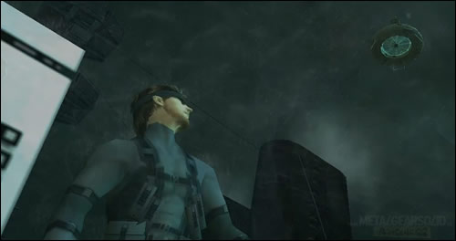 Solid Snake sur le Tanker et le Cypher Metal Gear Solid 2